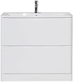 Тумба для комплекта BelBagno Acqua 90 напольная, bianco lucido - превью 2