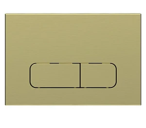 Кнопка смыва Vincea VFP-002BG брашированное золото