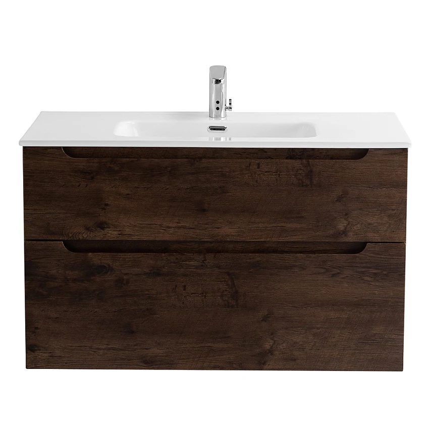 Тумба для комплекта BelBagno Etna H-60 100 подвесная, 2 ящика, Rovere Moro