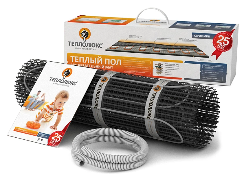 Теплый пол Теплолюкс Mini МН 1180-8,0 комплект