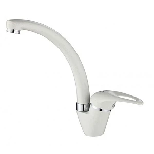 Смеситель для кухонной мойки Paulmark Holstein Ho212012-331 белый