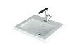 Тумба с раковиной Art&Max Family-400-2C-SO-PB Pino Bianco, подвесная - превью 2