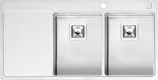 Мойка кухонная Reginox Nevada 30x30 LUX OKG right L сталь