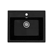 Мойка кухонная Practik PR-M 565-004 56,5 см, черный оникс - превью 1