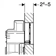 Кнопка смыва Geberit Sigma 60 115.640.SI.1 - превью 1
