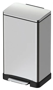 Мусорное ведро Weltwasser WW ME WW LASSY MT 30L с педалью, матовая сталь