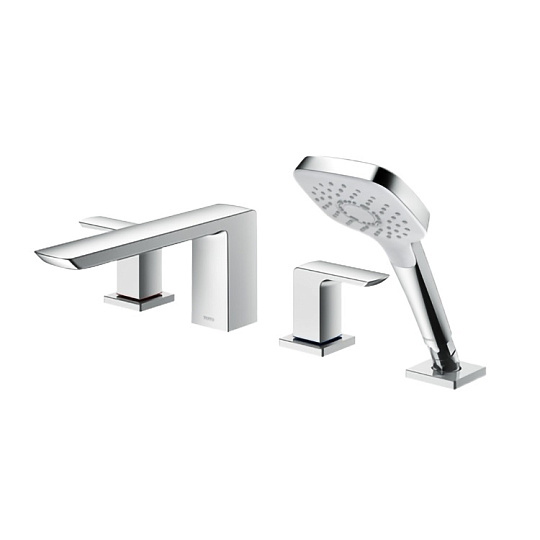 Смеситель Toto Jewelhex TBG02202R для ванны с душем, хром