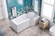 Акриловая ванна Excellent Be Spot 160x80 правая + слив-перелив - превью 2