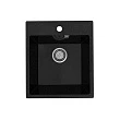 Мойка кухонная Practik PR-M 425-004 42,5 см,черный оникс - превью 1