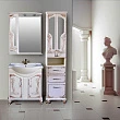 Зеркало-шкаф Атолл Барселона 175 белый с медью - превью 1