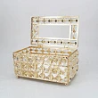 Бокс для салфеток Kassatex Crystal Gold CRL-TH-GD золото - превью 2