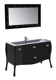 Мебель для ванной Aquanet Мадонна 120 черная