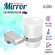 Держатель для стаканов Solinne Mirror 2546.145 хром, сатин - превью 1