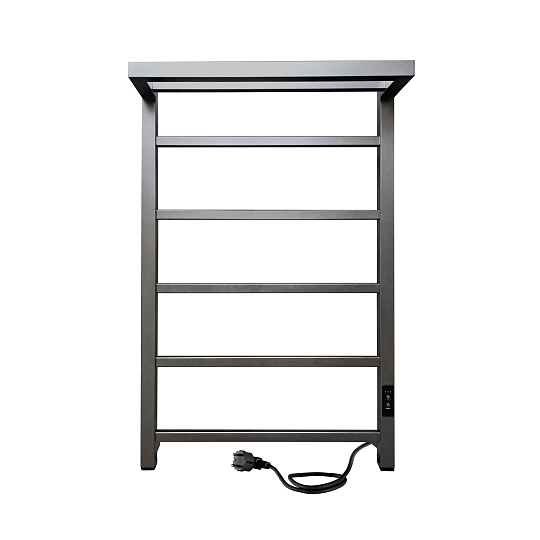 Электрический полотенцесушитель Indigo Forma 80х50 см, graphite metallic LEF80-50GFMRt