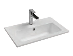 Раковина Isvea SistemaT 10SL50071SV 70x36 см, белая