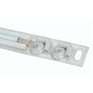 Карниз угловой для ванной Savol S-09090W, белый