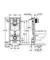 Инсталляция для унитазов Grohe Solido 38811KF0 3 в 1 с черной кнопкой смыва - превью 2