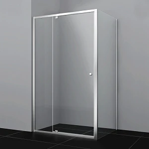 Душевой уголок WasserKRAFT Aula 11P10 120х190 стекло прозрачное, профиль хром