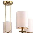 Подвесная люстра Escada Eclipse 10166/5PL Brass - превью 1
