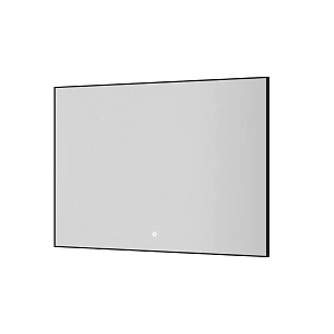 Зеркало Boheme Modern 543-100-B 100х70 с подсветкой, черный матовый