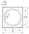 Поддон для душа Ideal Standard Connect K197901 - превью 1