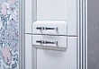 Шкаф-пенал Aquanet Селена 40 L белый/серебро - превью 2