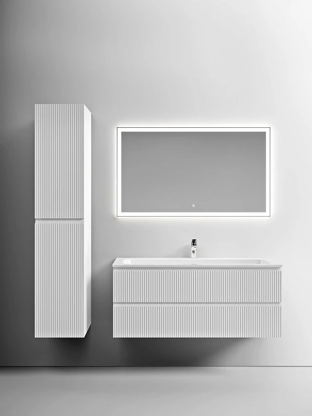 Мебель для ванной Sancos Snob T 120 SNT120W 2 ящика, Bianco