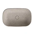 Раковина Kerama Marazzi Magica 65 встраиваемая сверху, с донным клапаном, серый камень MA.wbi.65\STG - превью 2
