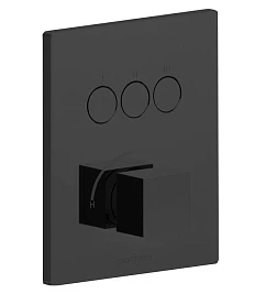 Смеситель Paffoni Compact Box CPM519NO для душа, черный матовый