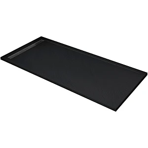 Поддон для душа WeltWasser WW TRS 10090 STONE-BL 100х90 черный с сифоном