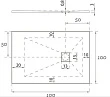 Душевой поддон Hidronatur Pleasure ATS-100x100U-W 100x100 - превью 2