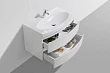 Тумба с раковиной BelBagno Prospero 92 bianco lucido - превью 2