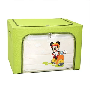 Коробка для игрушек Blonder Home Mickey on a bike KEY/90, зеленая