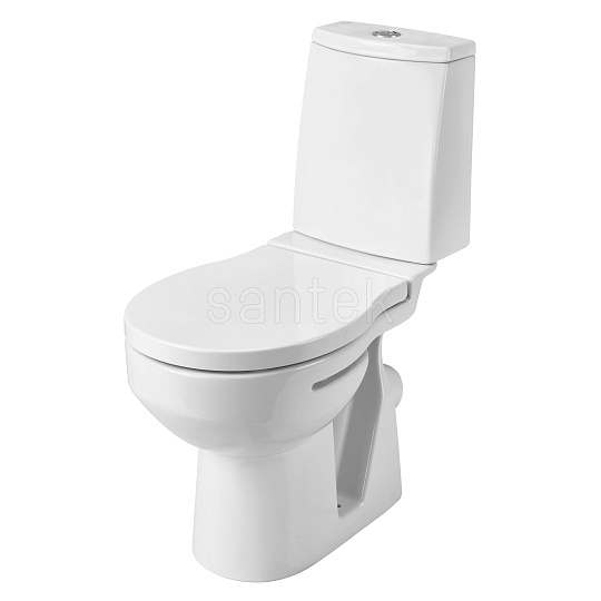 Унитаз-компакт Santek Аллегро Лайт 1WH302356 с косым выпуском