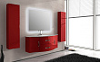 Мебель для ванной Cezares Sting 140 красная глянцевая
