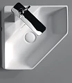 Мебельная раковина Sanita luxe Line 49 угловая (LIN35SLWB01) - превью 1