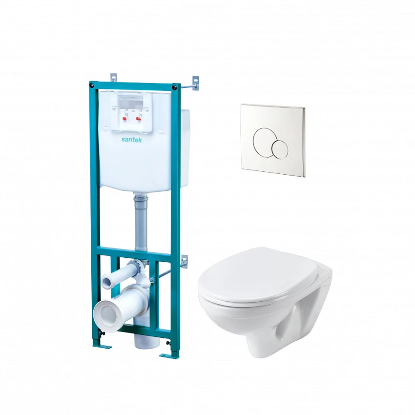Комплект Santek Бореаль 1WH501544 унитаз подвесной + инсталляция