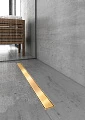Душевой лоток Berges Wasserhaus B1 Keramik 092020 90 см, золото - превью 2