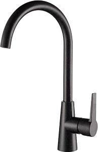 Смеситель для кухонной мойки Paulmark Holstein Ho212065-308 черный