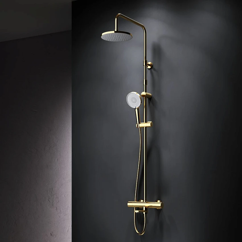 Душевая стойка Am.Pm X-Joy F0785A599 золото