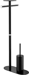 Стойка Boheme Venturo 10953-B-CR напольная, черный/хром