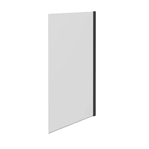 Шторка на ванну Iberica Blanca Mod.802 IB802.TB.150.70 Wide Open профиль черный, стекло тонированное