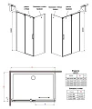 Душевой уголок Radaway Espera KDJ 120 R - превью 1