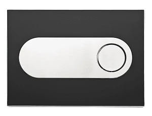 Кнопка смыва Pestan Fluenta Onyx черная