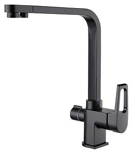 Смеситель для кухонной мойки Zorg Clean Water ZR 334 YF black