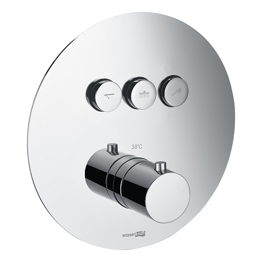 Смеситель для ванны с душем WasserKRAFT Dinkel 5844 Thermo
