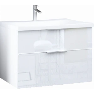 Тумба с раковиной Marka One Idalgo 75П 2в.я. Pure White У72777