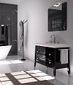 Мебель для ванной Inova Canova Royal 90 черная глянцевая - превью 1