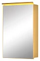 Зеркало-шкаф De Aqua Алюминиум 50 золото, фацет - превью 2