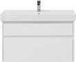 Тумба для комплекта Aquanet Nova Lite 100 белый (2 ящика) - превью 2